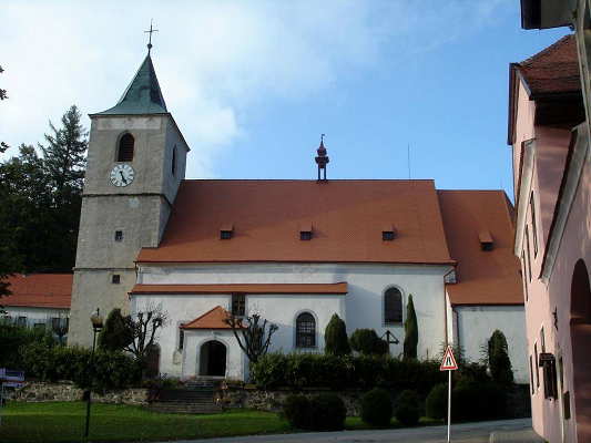 Farní kostel sv. Markéty v Horní Plané