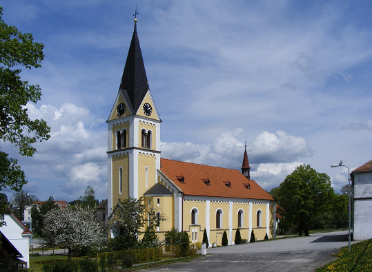 Farní kostel Neposkvrněného Početí Panny Marie v Černé v Pošumaví