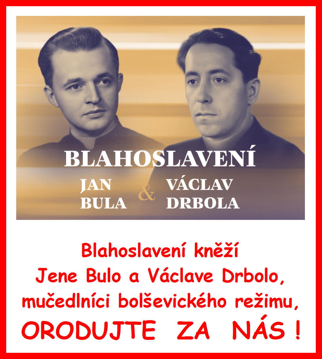 Blahoslavení Jan Bula a Václav Drbola